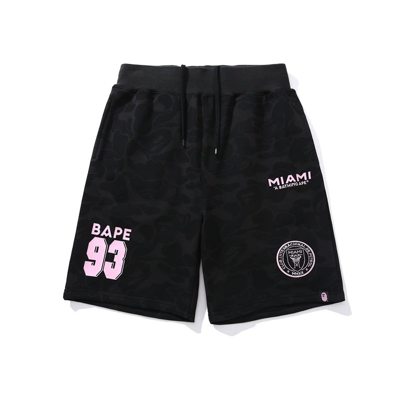 BAPE x Inter Miami CF Sweatshort Black – Tenisshop.la