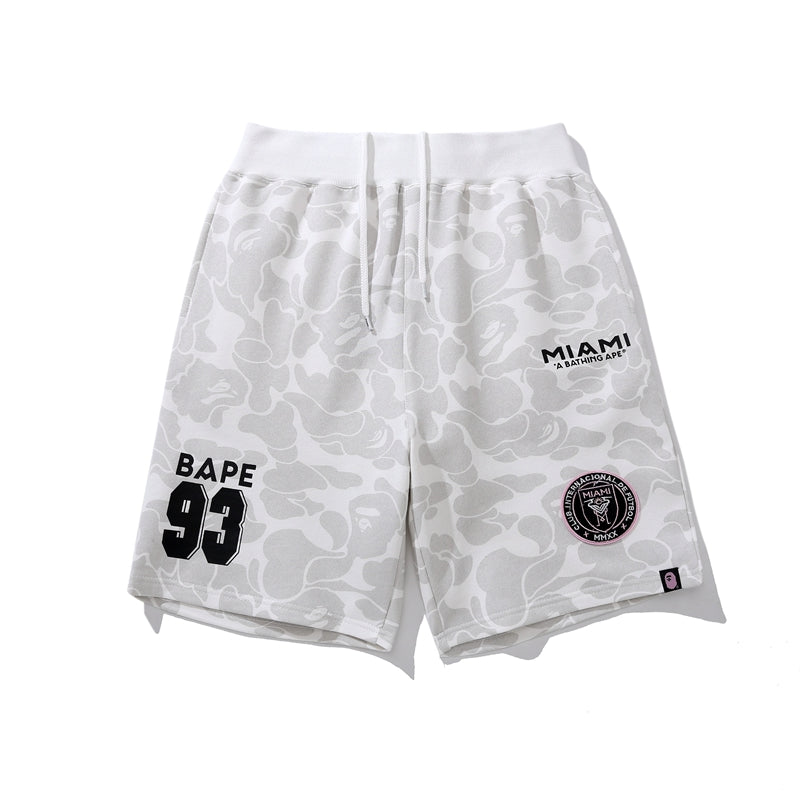 BAPE x Inter Miami CF Sweatshort White – Tenisshop.la