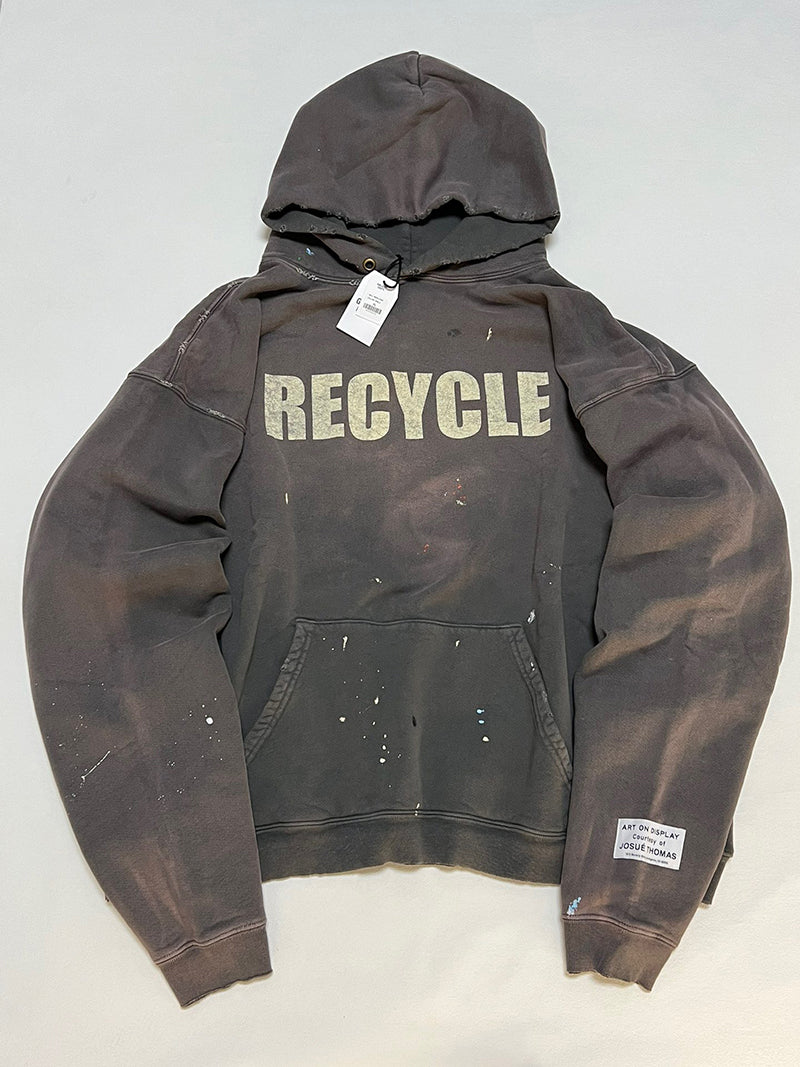 Gallery Dept. 90's Recycle Hoodie Washed Black – Tenisshop.la