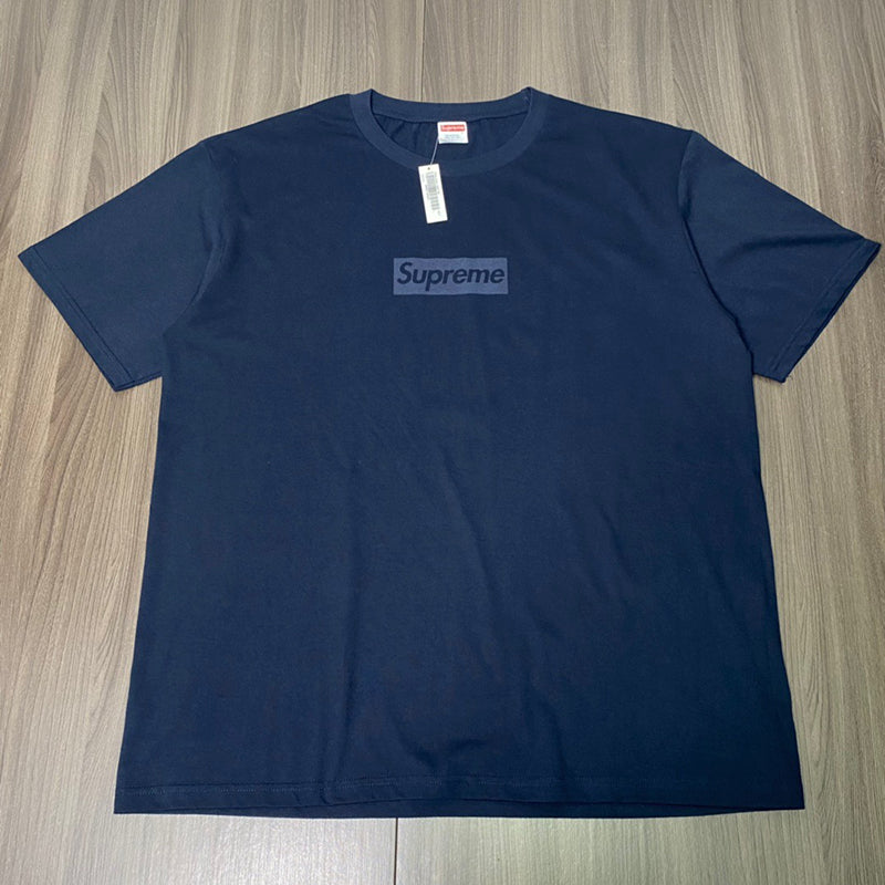 supremeSupreme Tonal Box Logo Tee Navy - Tシャツ/カットソー(半袖 ...