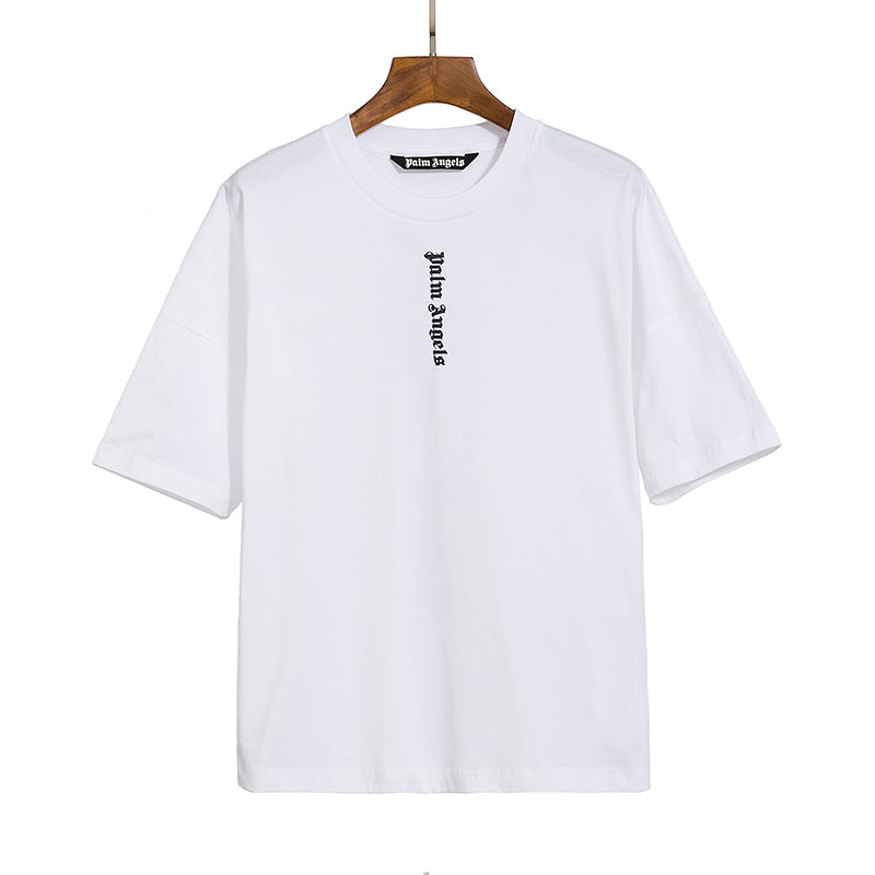 White T-shirt with logo Palm Angels - Vitkac Canada