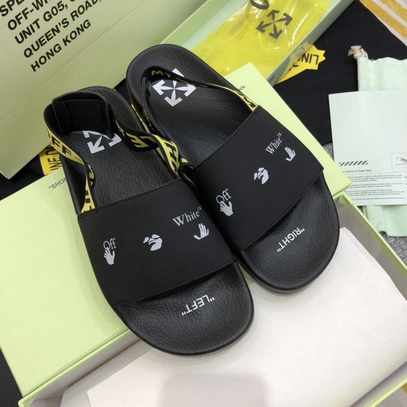 Off white store industrial strap sandals