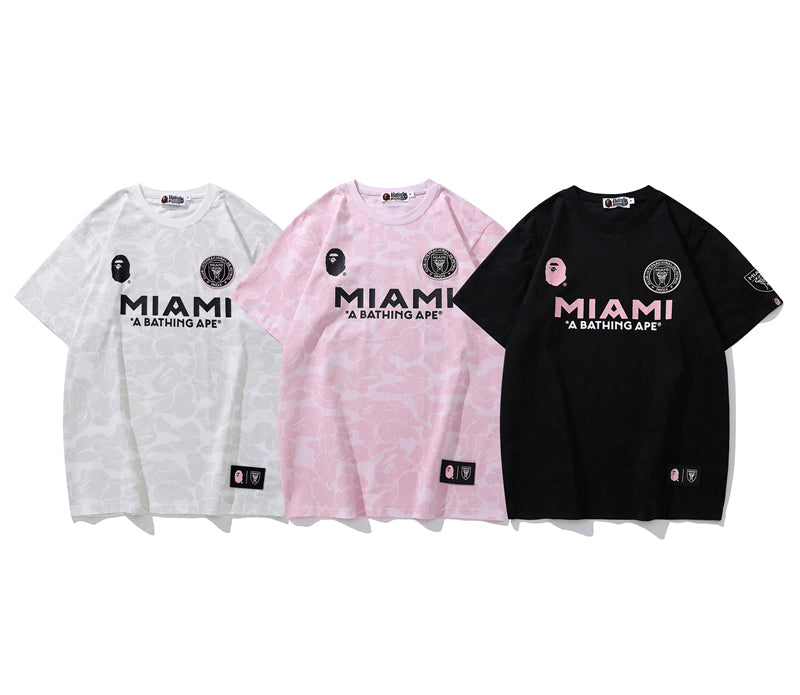 BAPE x Inter Miami CF Camo Tee Black – Tenisshop.la