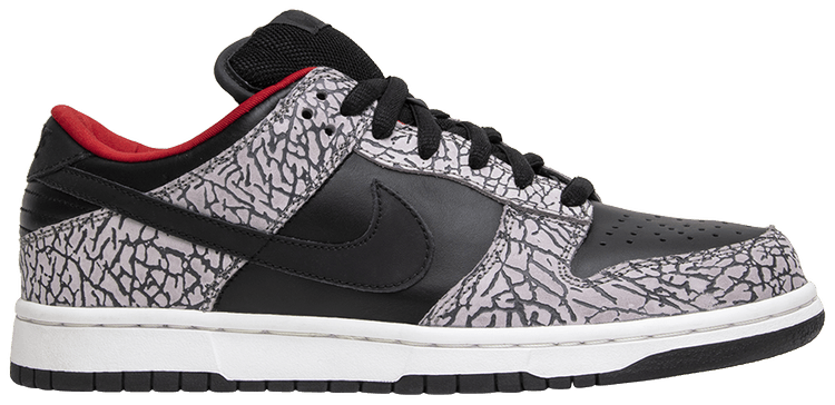 Supreme x Dunk Low Pro SB Black Cement Tenisshop.la