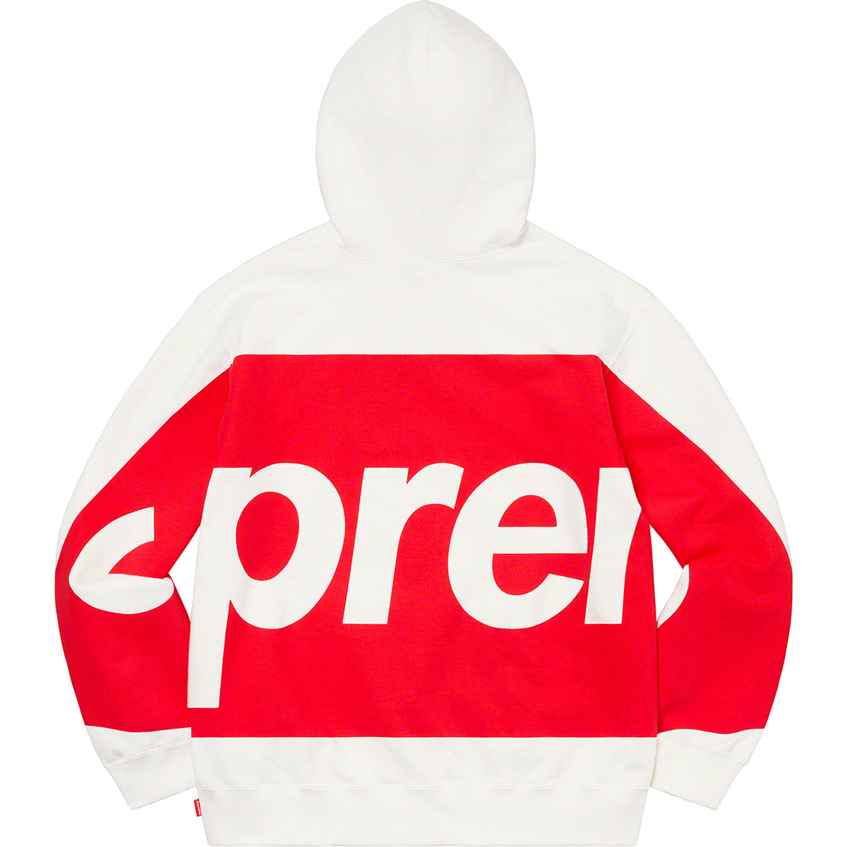 Supreme Big Logo Hooded Sweatshirt White – Tenisshop.la