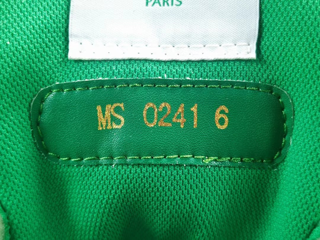 Louis Vuitton Trainer Monogram Denim Green – Tenisshop.la
