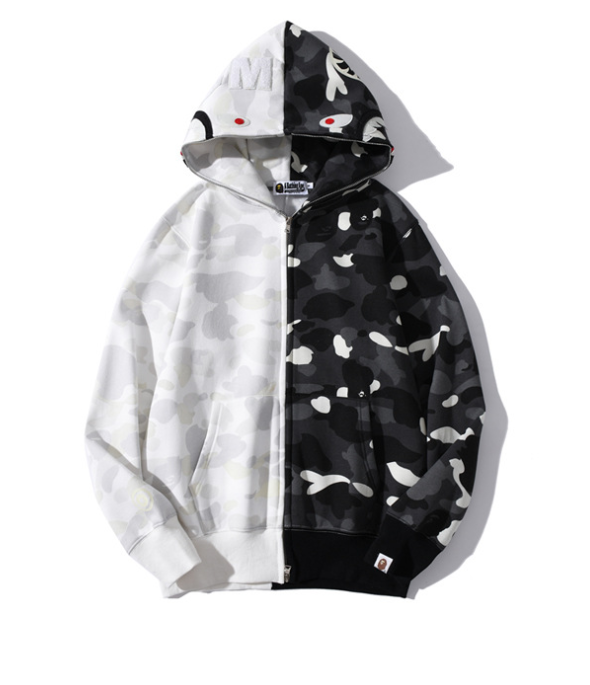 Bape Shark Jacket Black – Tenisshop.la