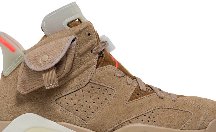 Travis Scott x Air Jordan 6 Retro 'British Khaki' – Tenisshop.la