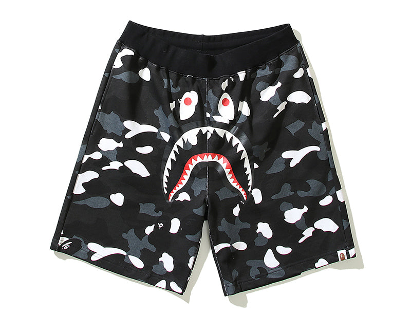 BAPE City Shark Camo Sweat Shorts – Tenisshop.la