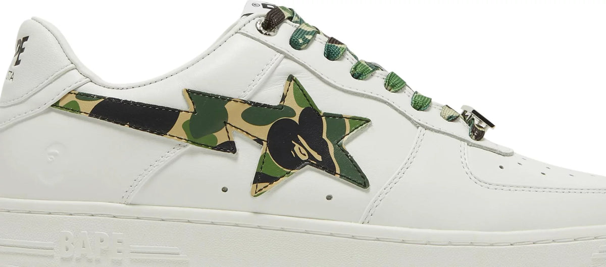 A Bathing Ape Bape Sta Low 'White Camo' – Tenisshop.la