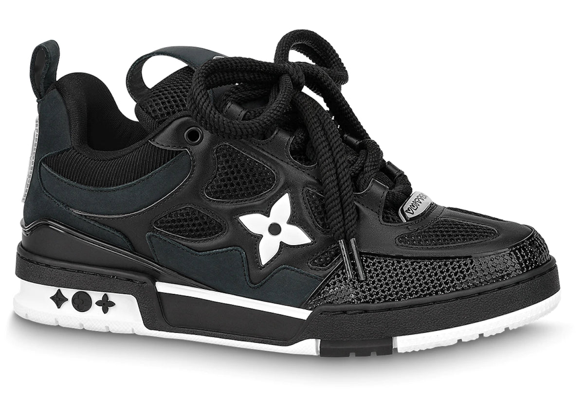 Louis Vuitton LV Skate Sneaker Black Black White｜TikTok Search