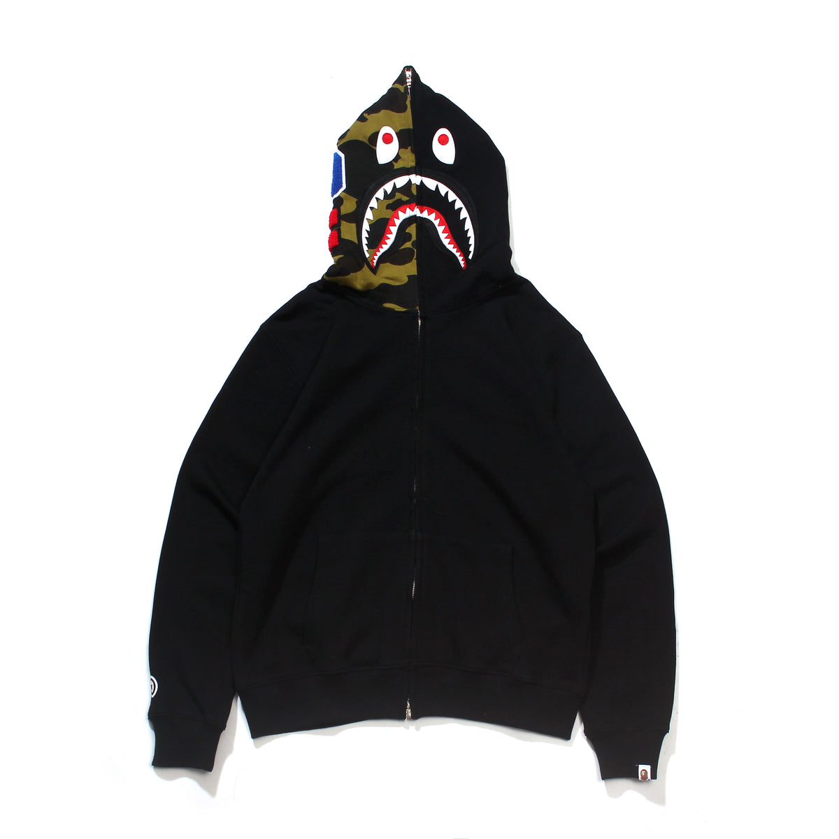 Bape Shark Jacket Black – Tenisshop.la