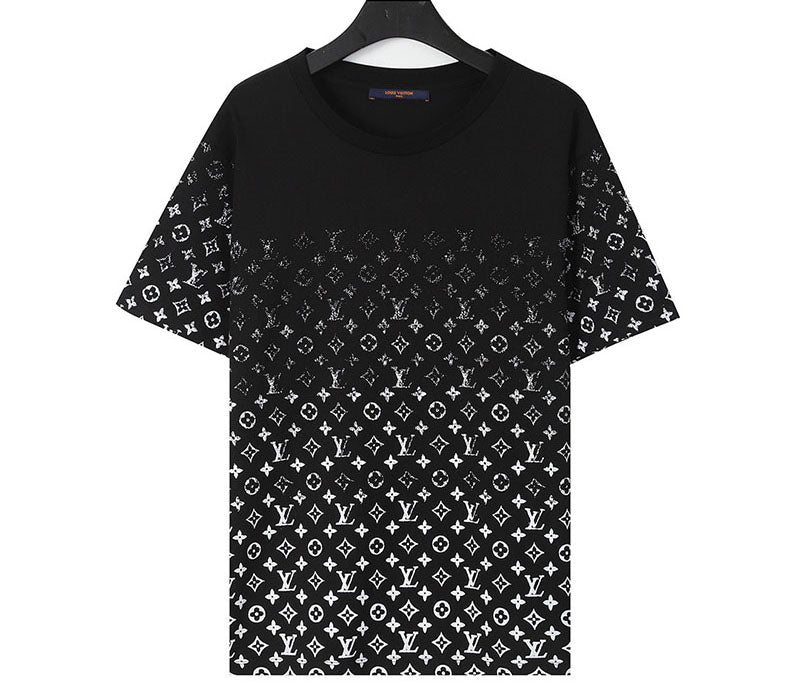Louis Vuitton Black & White Men's Size L Lvse Monogram Degrade Crewnec –  Shop Luxe Society