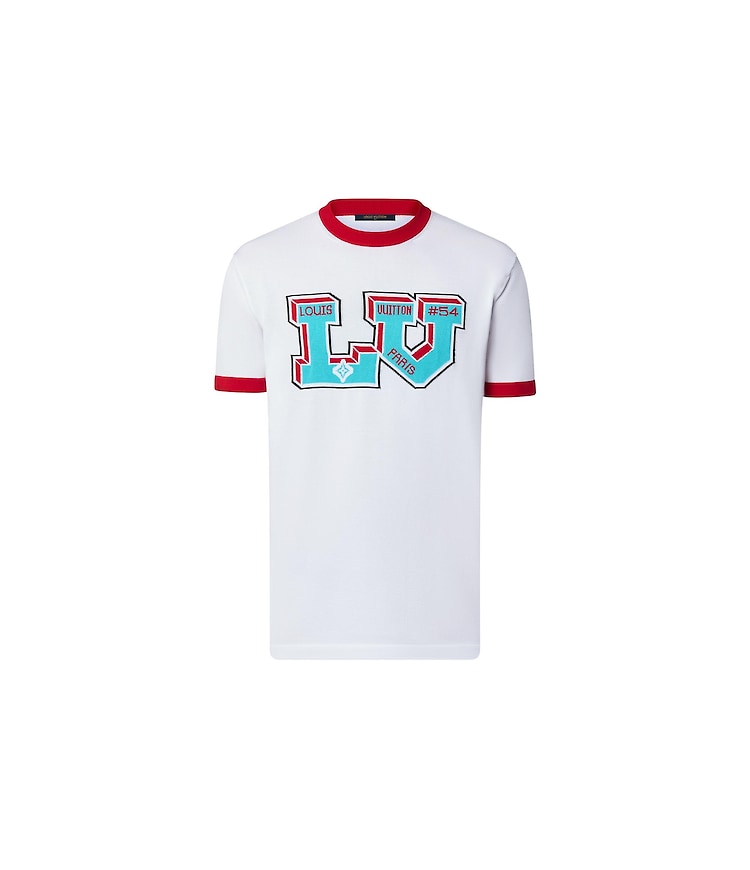 Louis Vuitton, Shirts, Mens Louis Vuitton Lv Signature Lv Knit Tshirt Sz  L