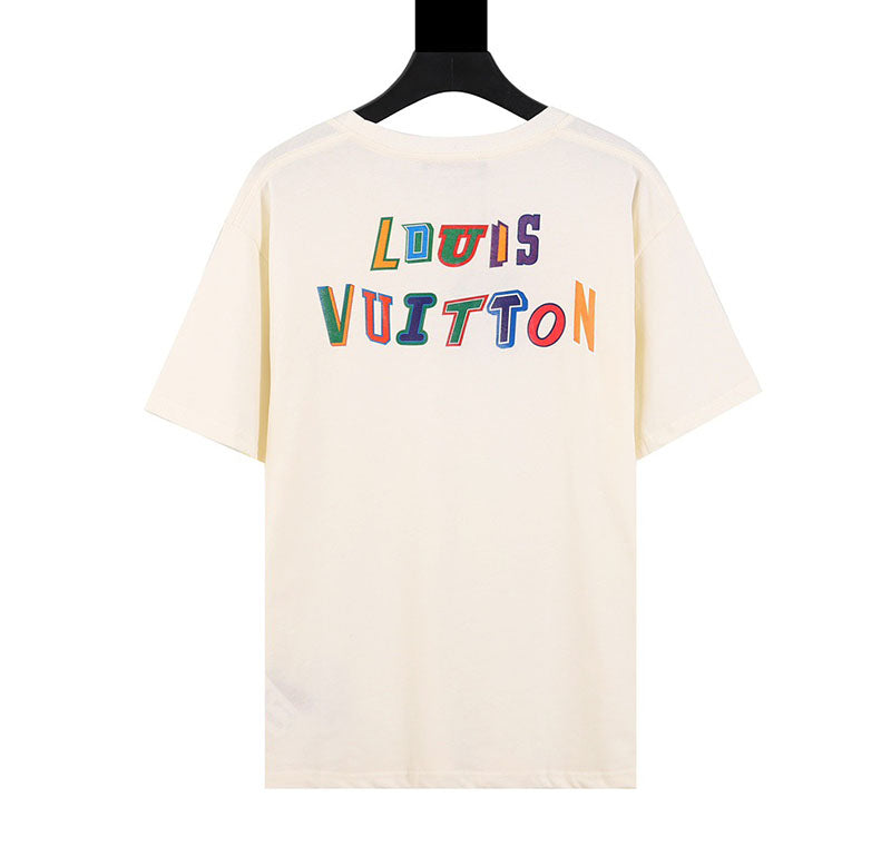 Louis Vuitton x NBA Basketball Short-Sleeved T-shirt White