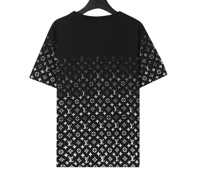 Louis Vuitton LVSE Monogram Gradient T-Shirt 'Black/White' - 1A8HKK