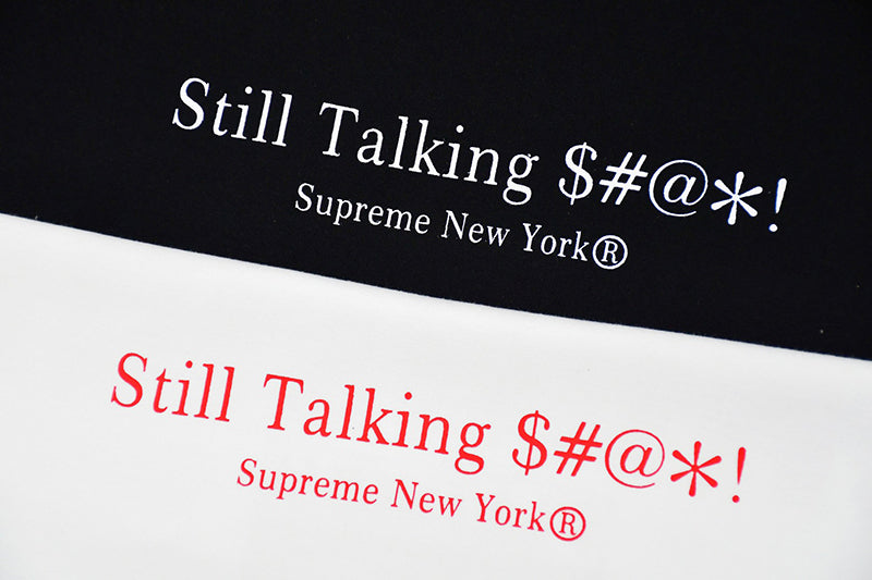 Supreme Still Talking Tee White – Tenisshop.la