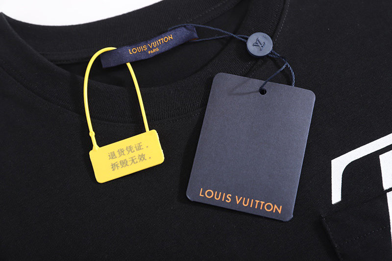 Louis Vuitton T Shirt Upside Down Logo Image