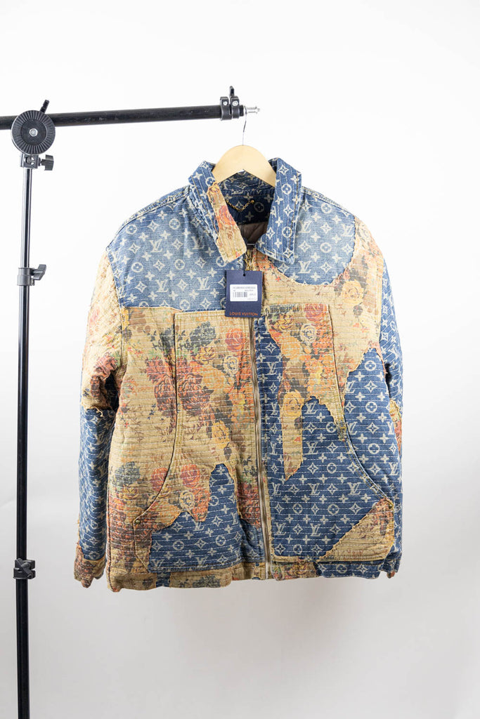 Louis Vuitton LV Destroyed Workwear Denim Jacket – Tenisshop.la