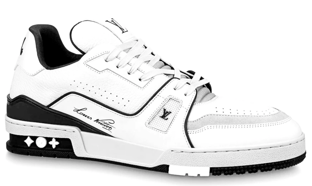 Louis Vuitton, Shoes, Louis Vuitton Lv Trainer Low 54 Signature Black