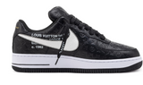 Louis Vuitton and Nike Air Force 1 Friends and Family Black