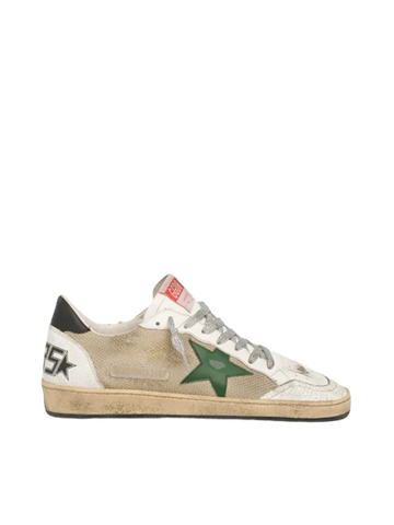 Golden Goose SUPERSTAR Ball Star sneakers in leather and mesh with black heel tab