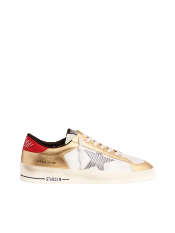 Golden Goose Women's Limited Edition Stardan sneakers with gold inserts