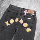 Chrome Hearts London Levi's Cross Patch Jeans