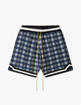 RHUDE Jacquard Loose Drawstring Sweater Shorts