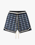 RHUDE Jacquard Loose Drawstring Sweater Shorts