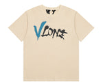 Vlone Ink Dissolving T-shirt Cream