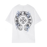 Chrome Hearts - Logo Cross Diamond T-Shirt White