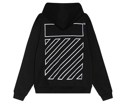 Off-White Wave Outl Diag Slim Hoodie