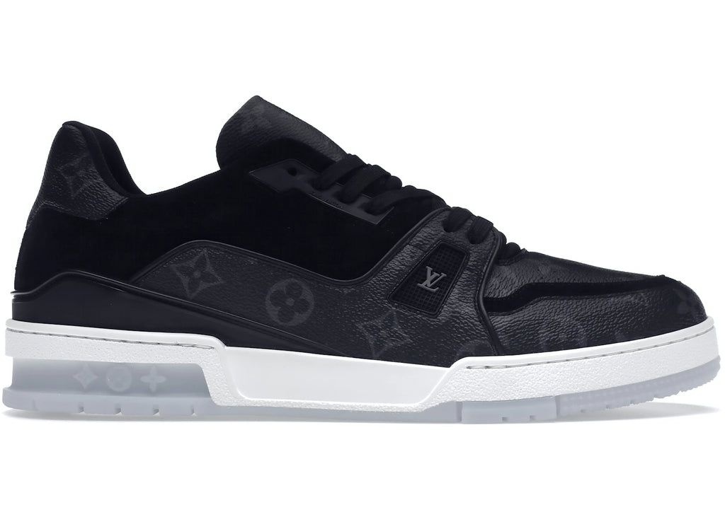 Louis Vuitton LV Trainer Sneaker BLACK. Size 08.5