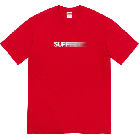 Supreme Motion Logo Tee Red