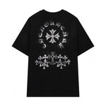 Chrome Hearts - Horseshoe Logo Multi Cross T-Shirt Black