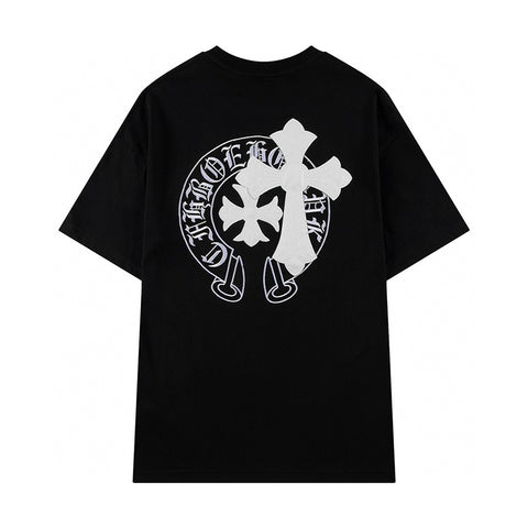 Chrome Hearts - Double Cross Logo T-Shirt Black