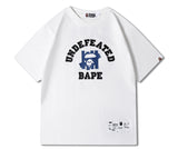 BAPE x UNDEFEATED COLLEGE Tee White