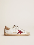 Golden Goose Super-Star colored glitter star and heel tab