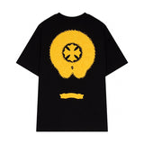 Chrome Hearts - Yellow Horseshoe T-shirt Black