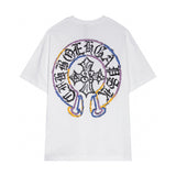 Chrome Hearts - Cross Logo Color T Shirt White