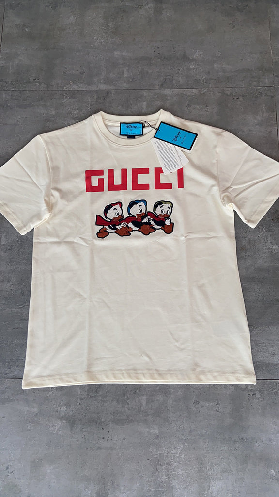 T-shirt Donald Duck Disney x Gucci White size L International in