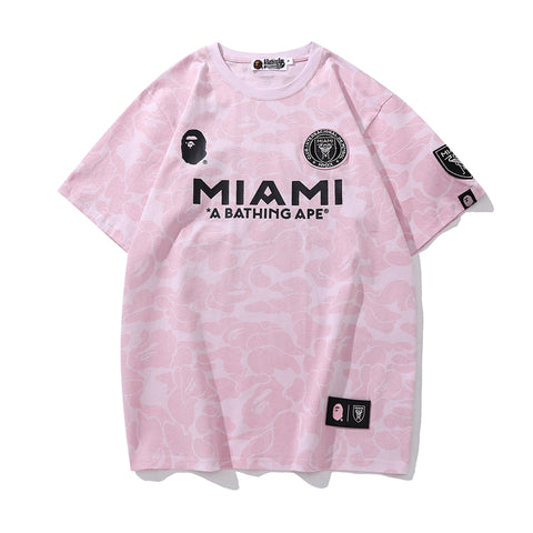 BAPE x Inter Miami CF Camo Tee Pink
