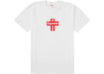Supreme Cross Box Logo Tee White - FW20