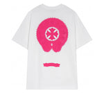 Chrome Hearts - Pink Horseshoe T-shirt White