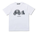 Palm Angels Skeleton Bear T-Shirt White
