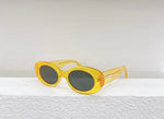 Palm Angels Spirit Sunglasses Crystal Yellow