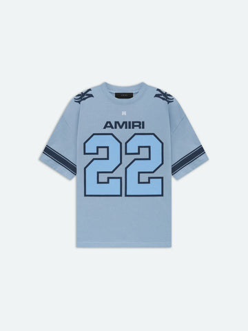 AMIRI  22 SKATER TEE - BLUE