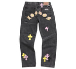 Chrome Hearts London Levi's Cross Patch Jeans