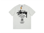 Stussy World Tour T-shirt Grey